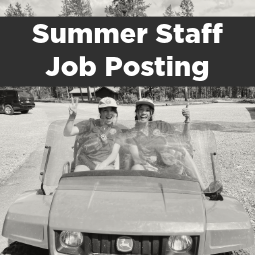 View the summer staff job posting