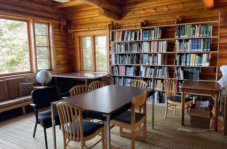 The library in Berol Lodge