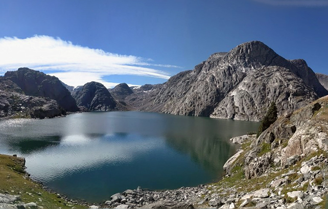 Alpine Lake in Wyoming