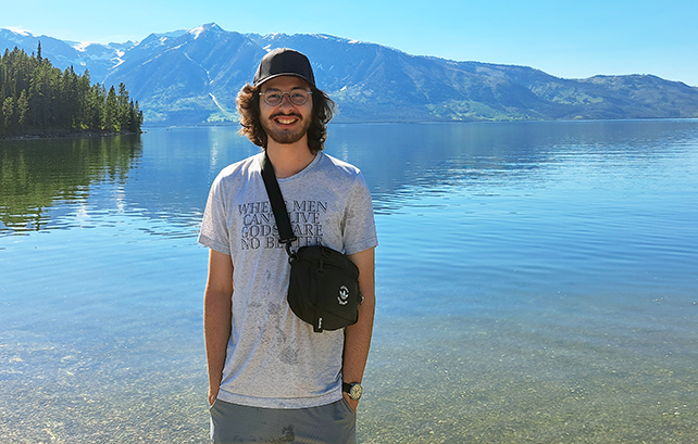 Tristin Waggener at Jackson Lake