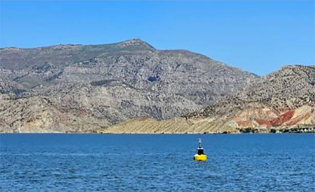 Buoy on Jackson Lake