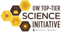 UW Top-Tier Science Initiative graphic with 5 little icons