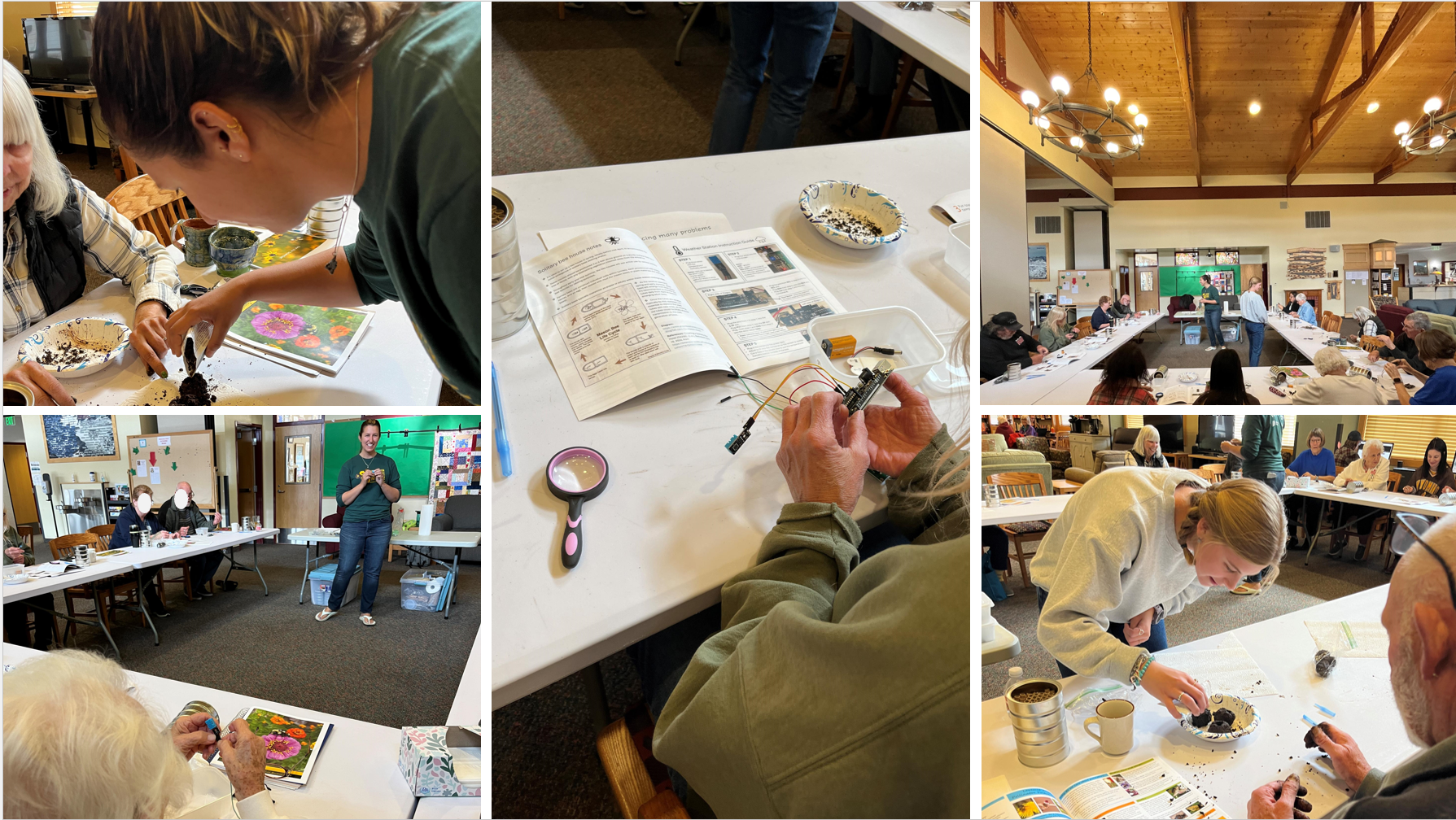 Pinedale Senior Center Photo Collage