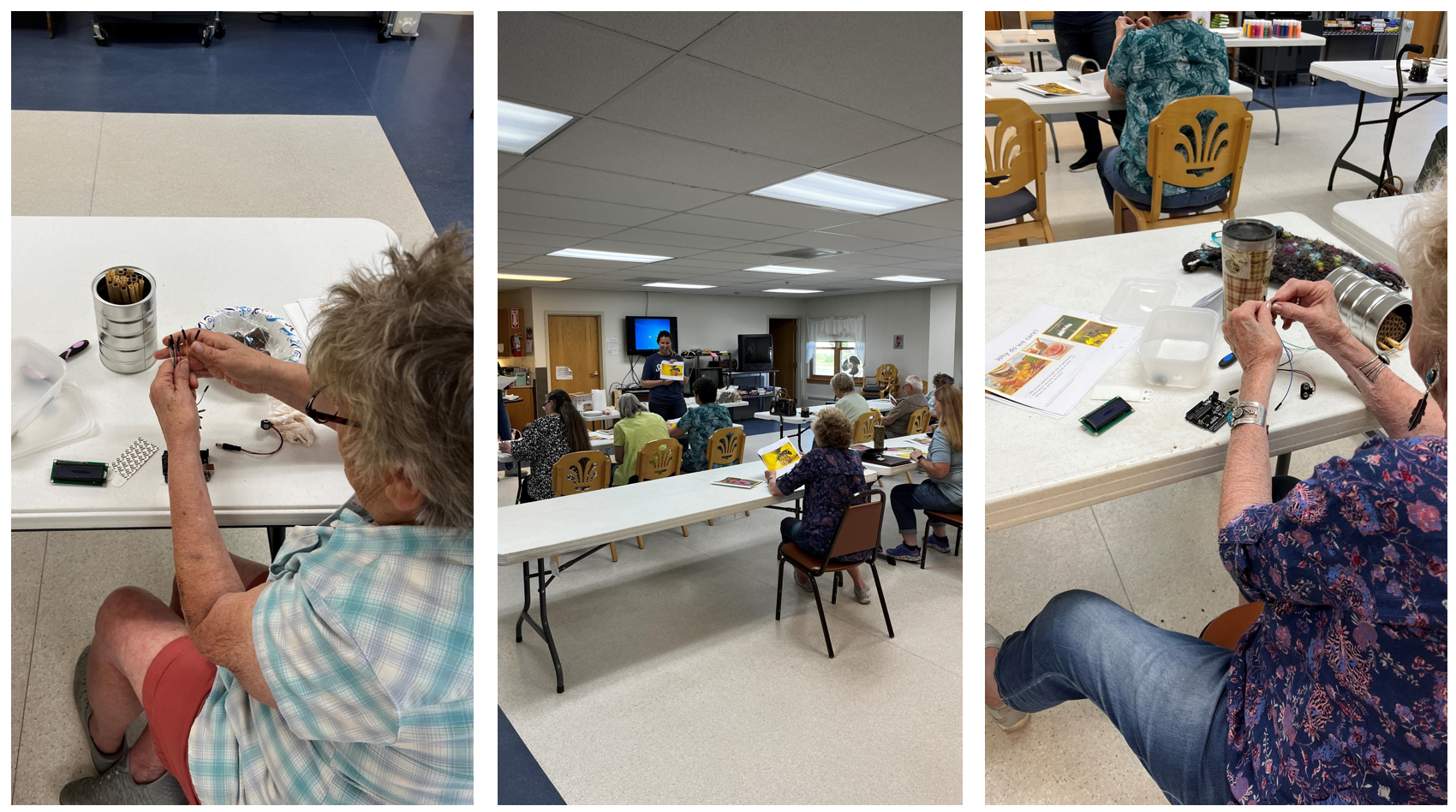 Riverton Senior Center collage