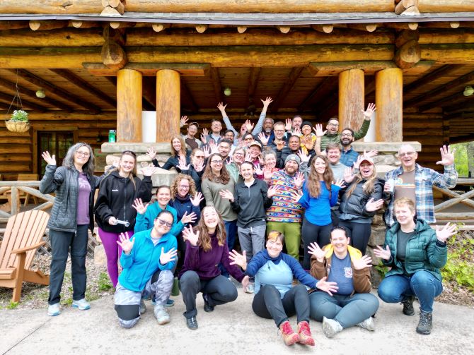 group photo of 2025-2026 lamp fellows