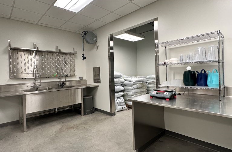 image of potting room