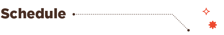 Schedule with gears