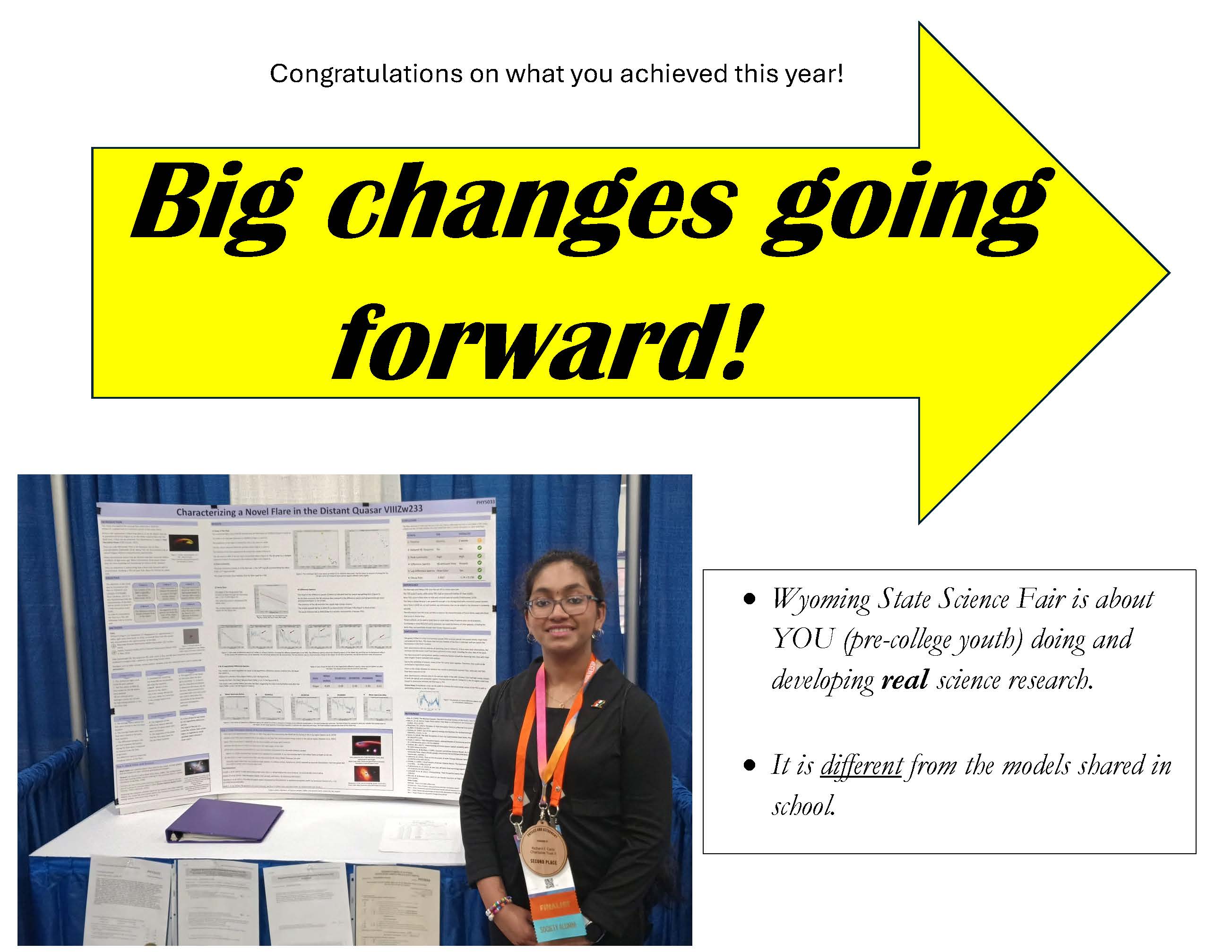 Wyoming State Science Fair changes