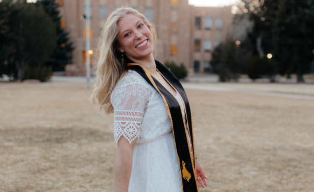 Image of SSS Graduate Teylor Dunn. 