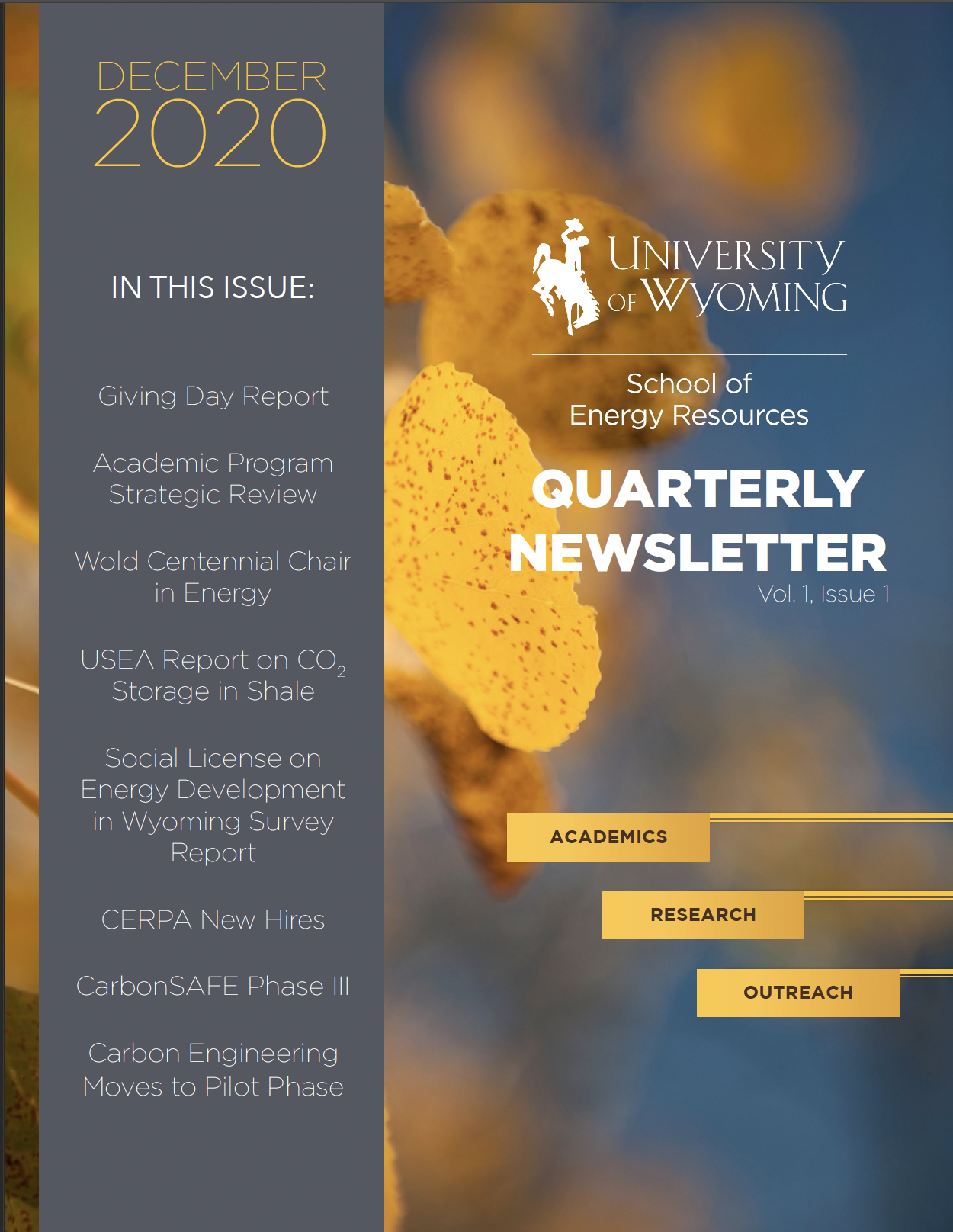 Winter 2020 Newsletter