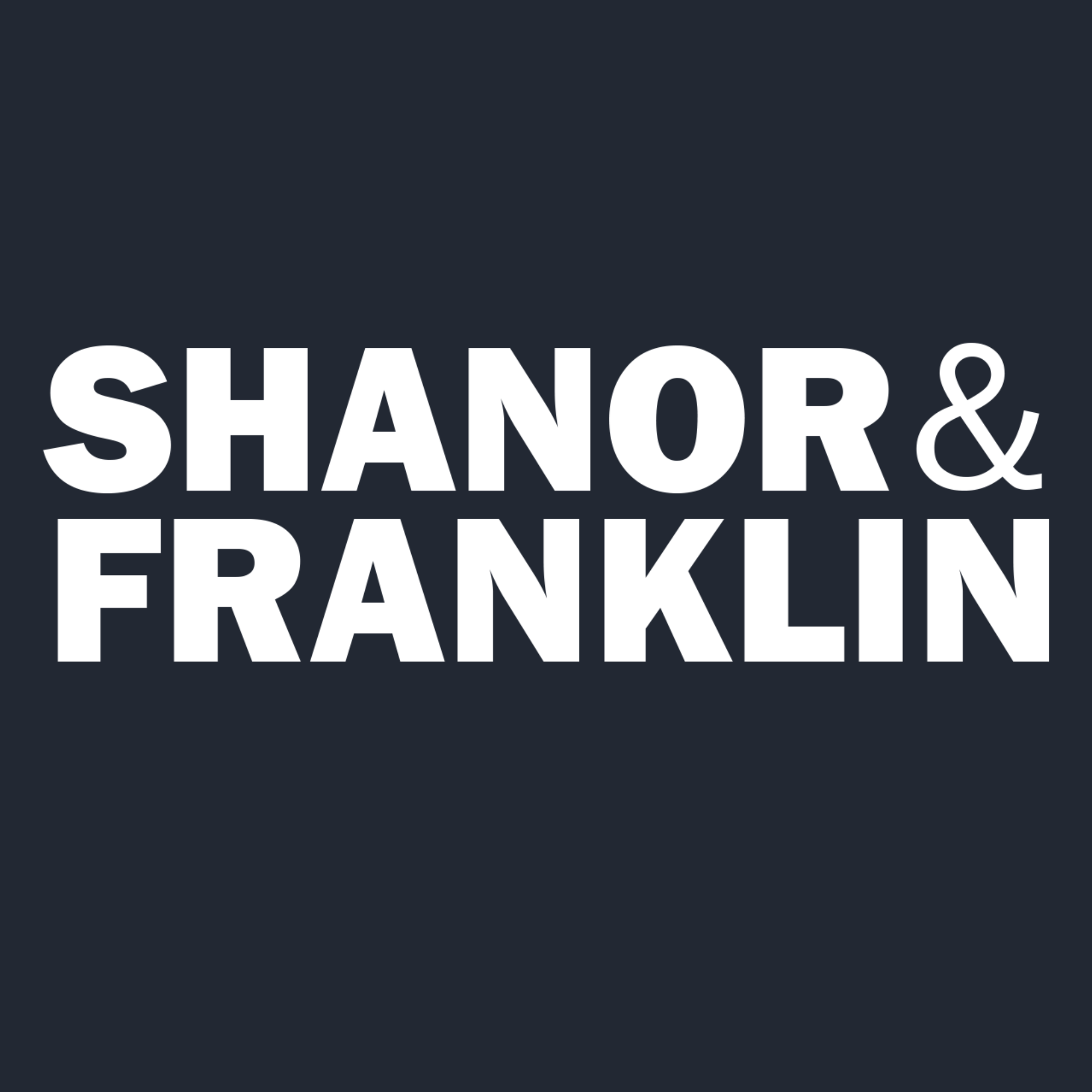 Shanor and Franklin Logo