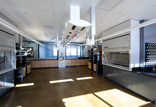 laboratory filled with equipment