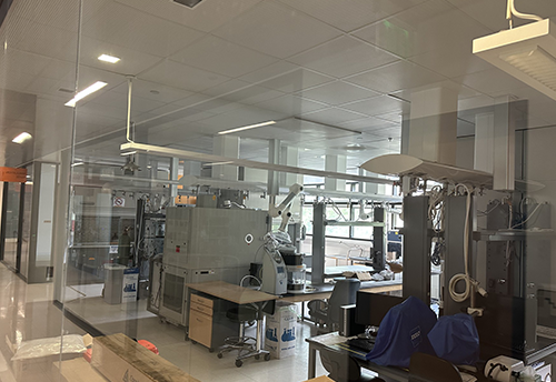 laboratory filled with equipment