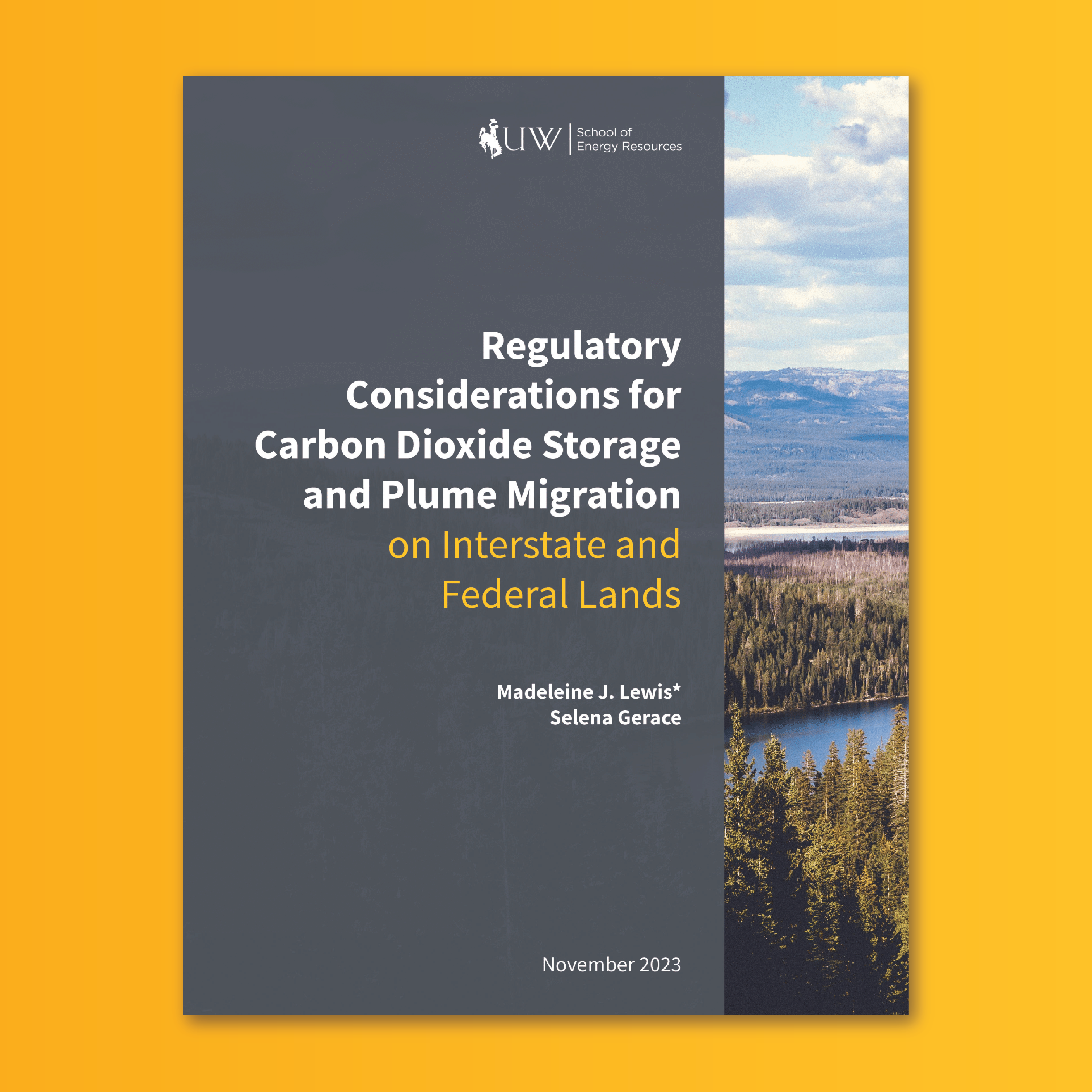 Cover of Regulatory Considerations for Carbon Dioxide Storage and Plume Migration on Interstate and Federal Lands Paper