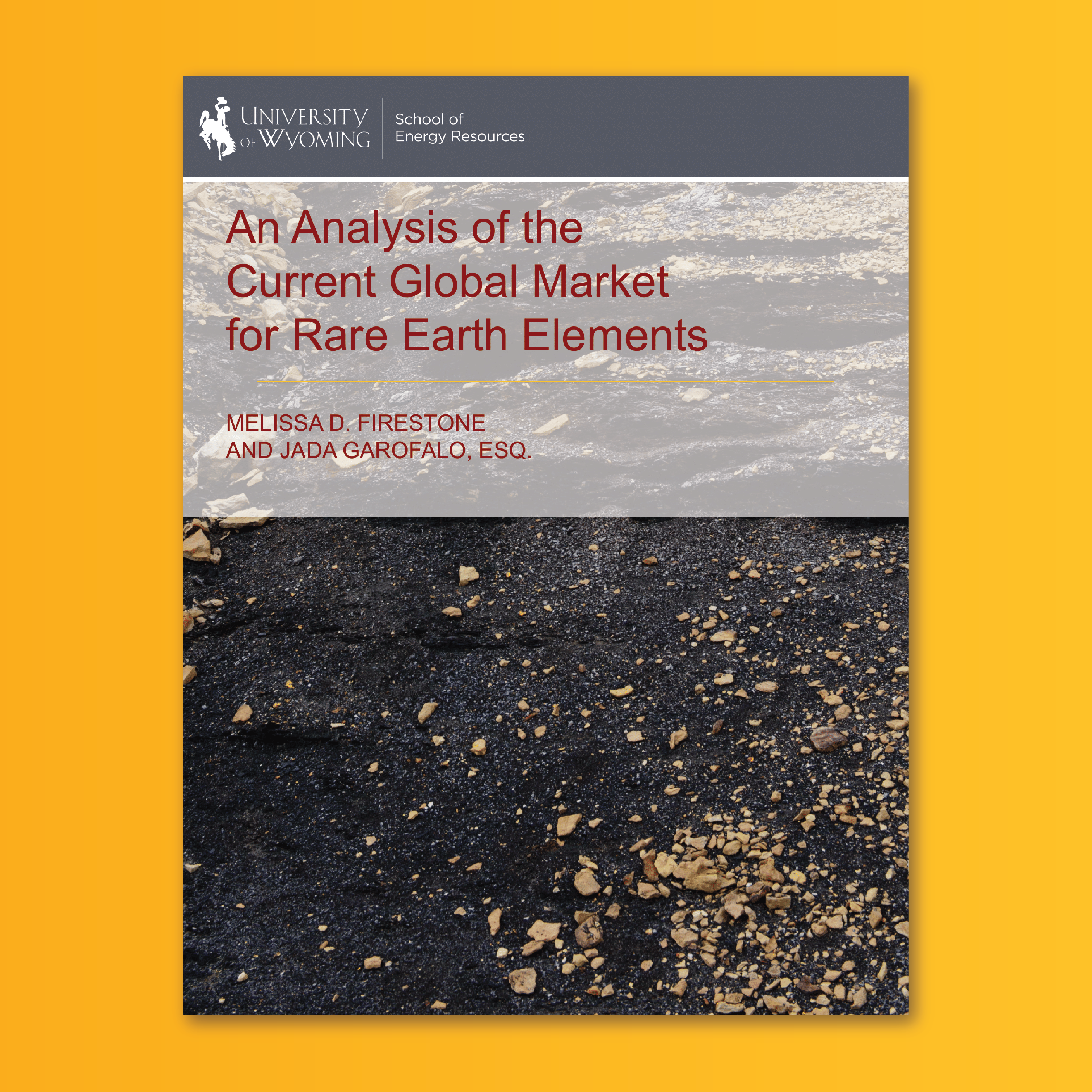 Cover of An Analysis of the Current Global Market for Rare Earth Elements Paper