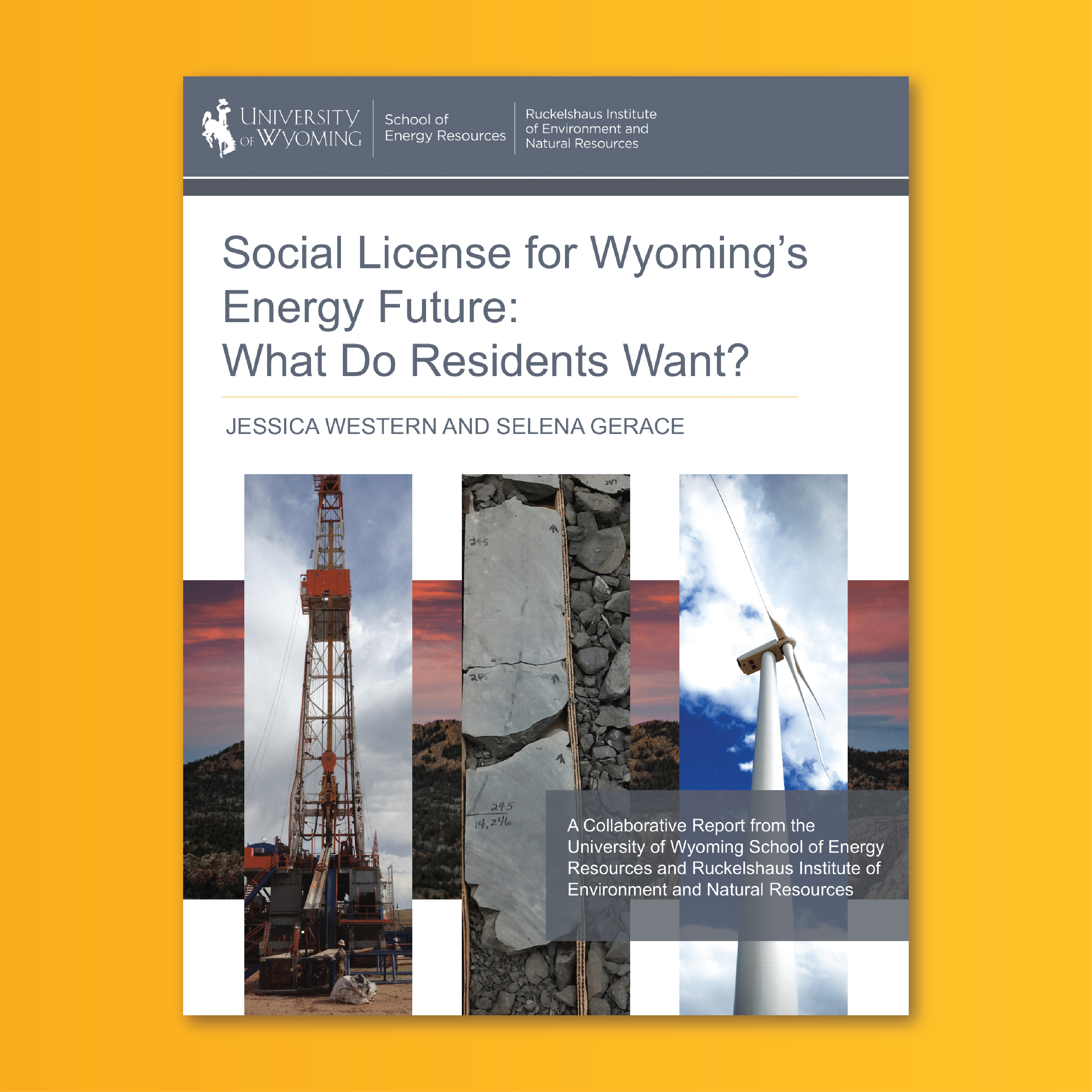 Cover of Social License for Wyoming's Energy Future: What Do Residents Want? Paper