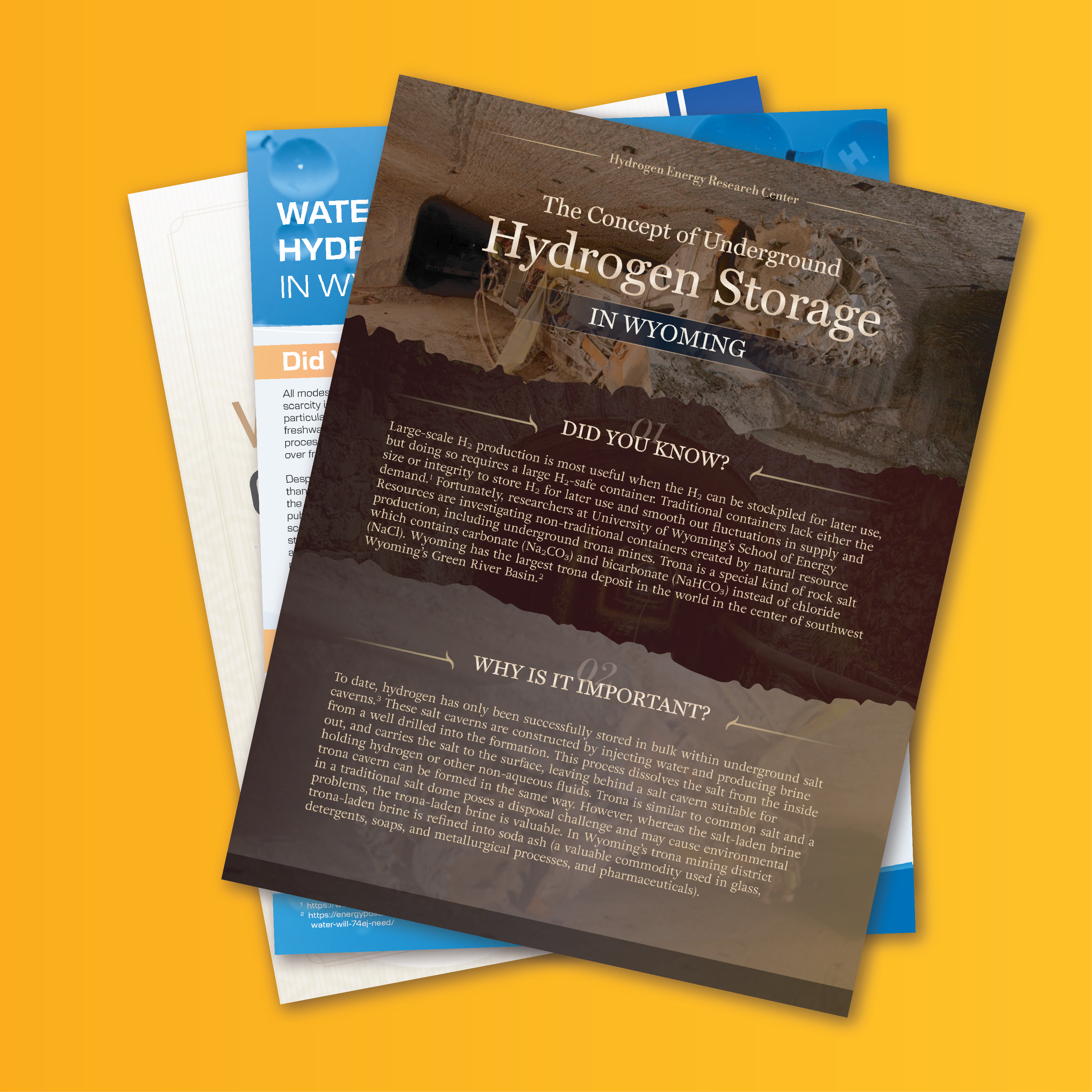 Covers of HERC Handouts stacked together