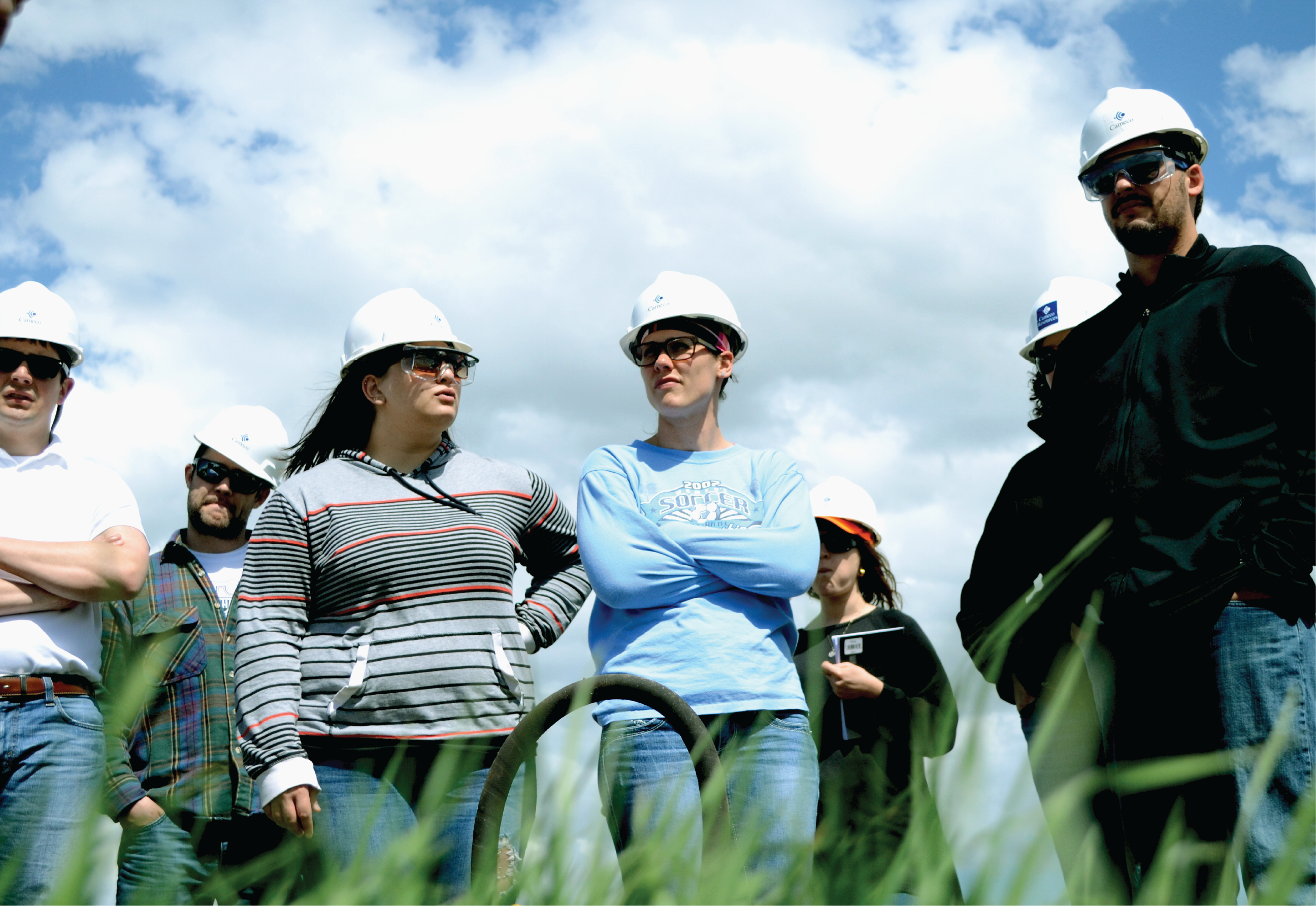 a group of students learning about nuclear energy resources