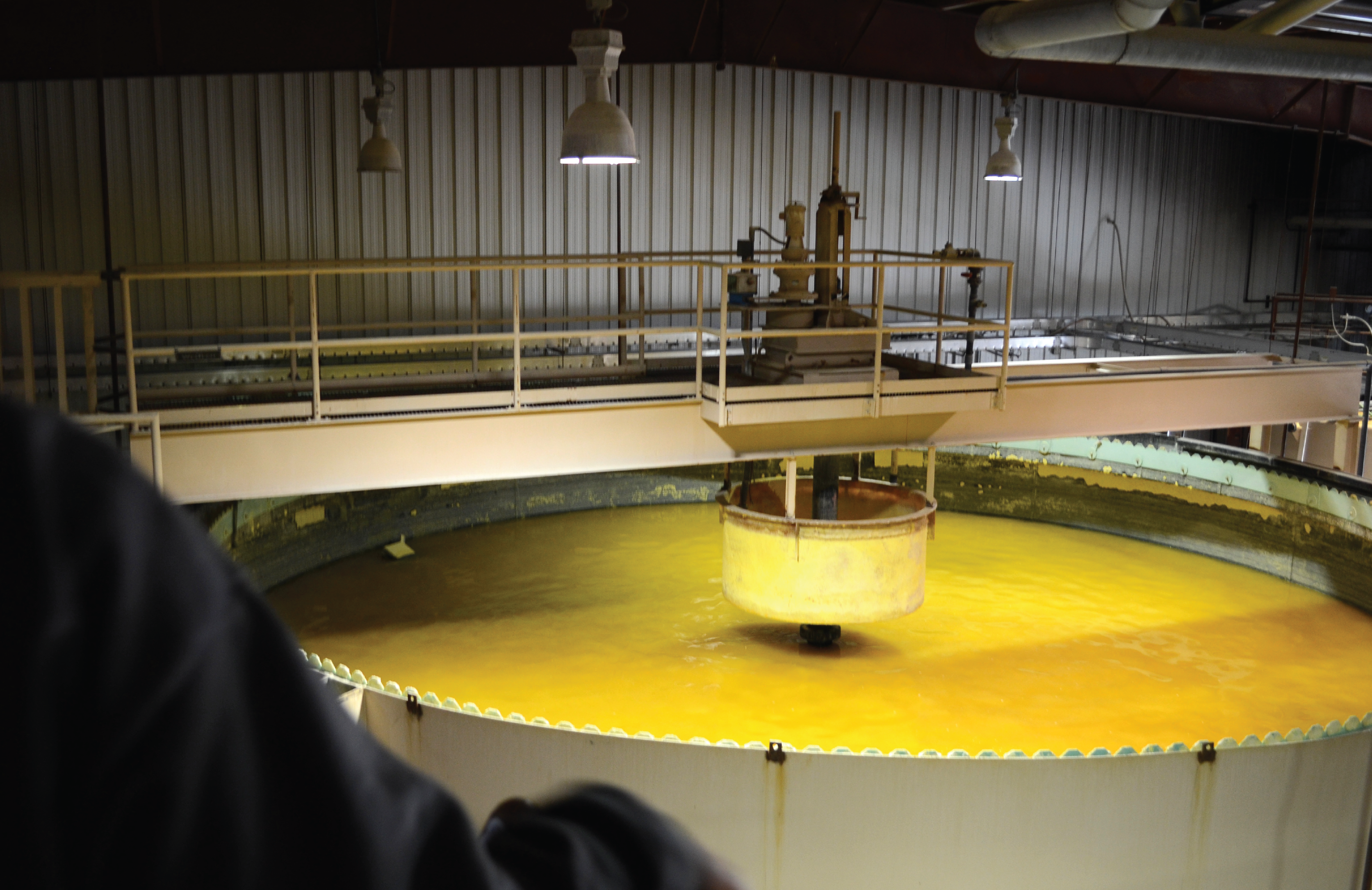 Vat full of Uranium liquid