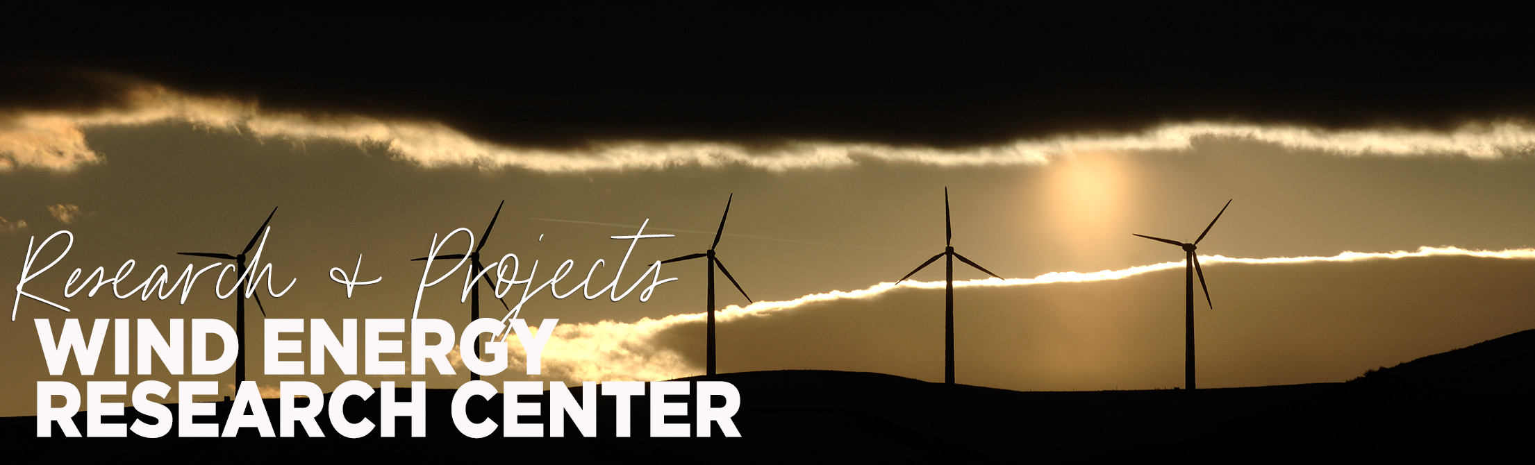 Research areas: Wind Energy Research Center