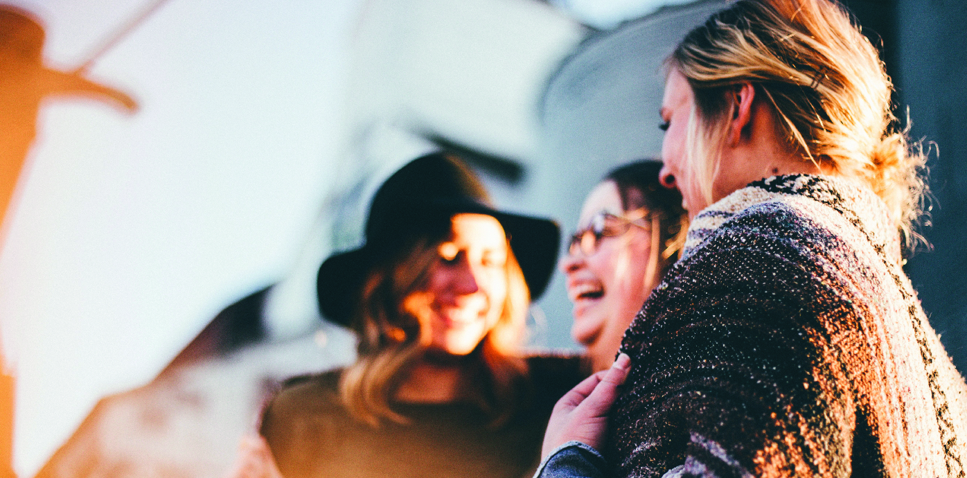 women talking
