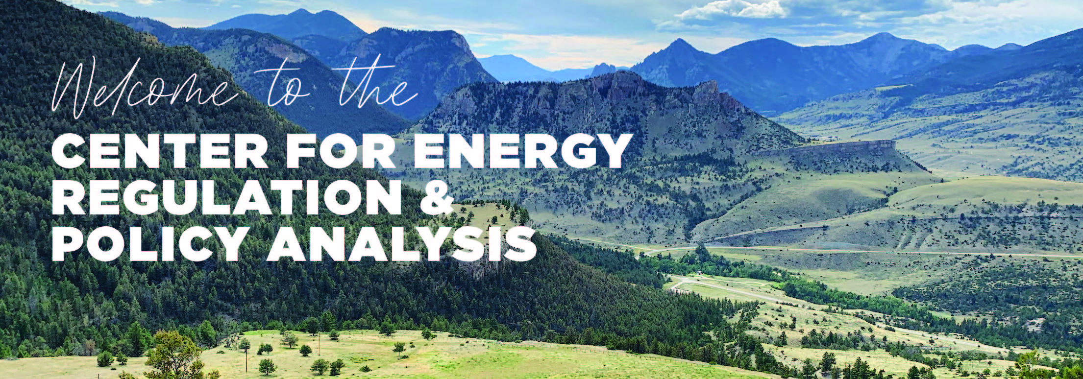 Welcome to the Center for Energy Regulation and Policy Analysis over an industrial energy site