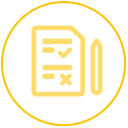 checklist and pencil icon