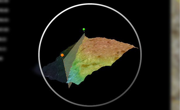 3D heat map
