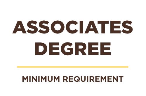 Associates degree minimum requirement