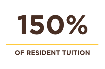150% Resident Tuition 