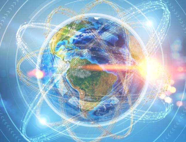 An atom with the world as the nucleus