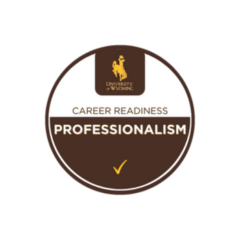 professionalism badge