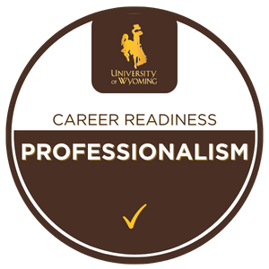 professionalism badge