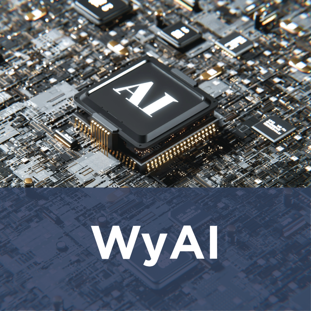 wyai icon - image of a motherboard and chip with "AI" written on it