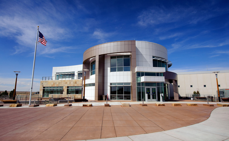 exterior of the Wyoming Super Computing Center