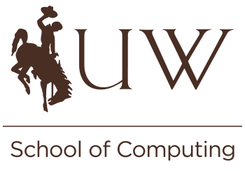 School of Computing Logo with bucking bronco