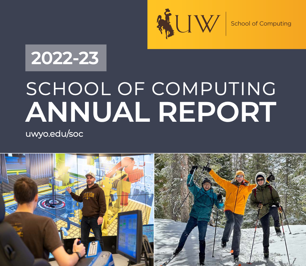 Front page of the SoC annual report.