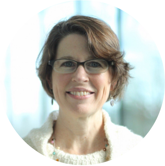 Circular image of Jill Saligoe-Simmel