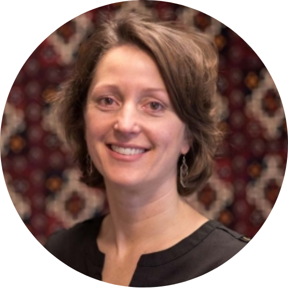 Circular image of Kate Hickey