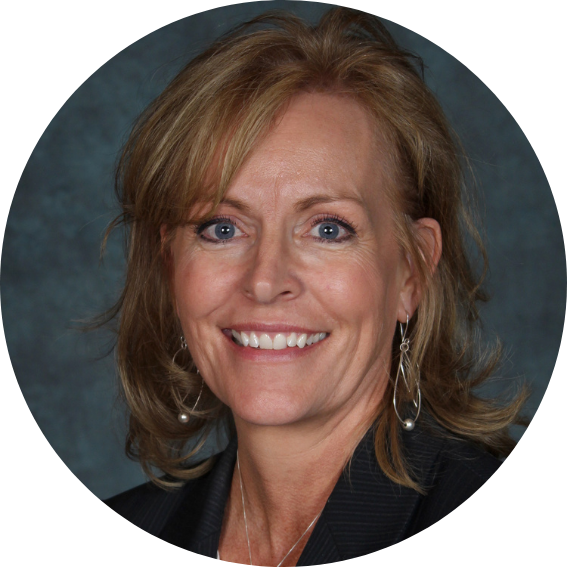Circular image of Robin Cooley