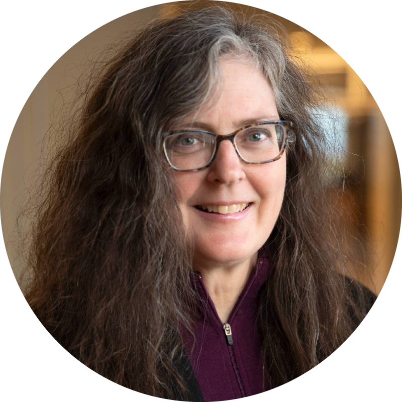 Circular image of Beth McMillan.