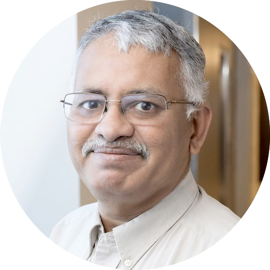 Circular image of Ramesh Sivanpillai.