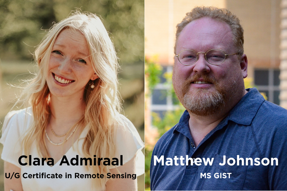 Clara Admiraal and Matthew Johnson