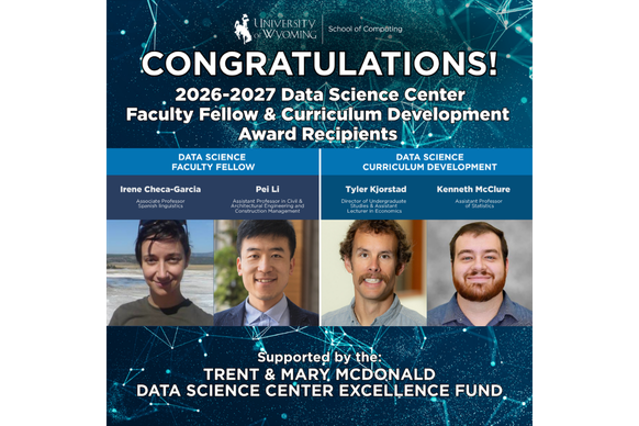 Data Science Center Faculty Fellows 2026-2027