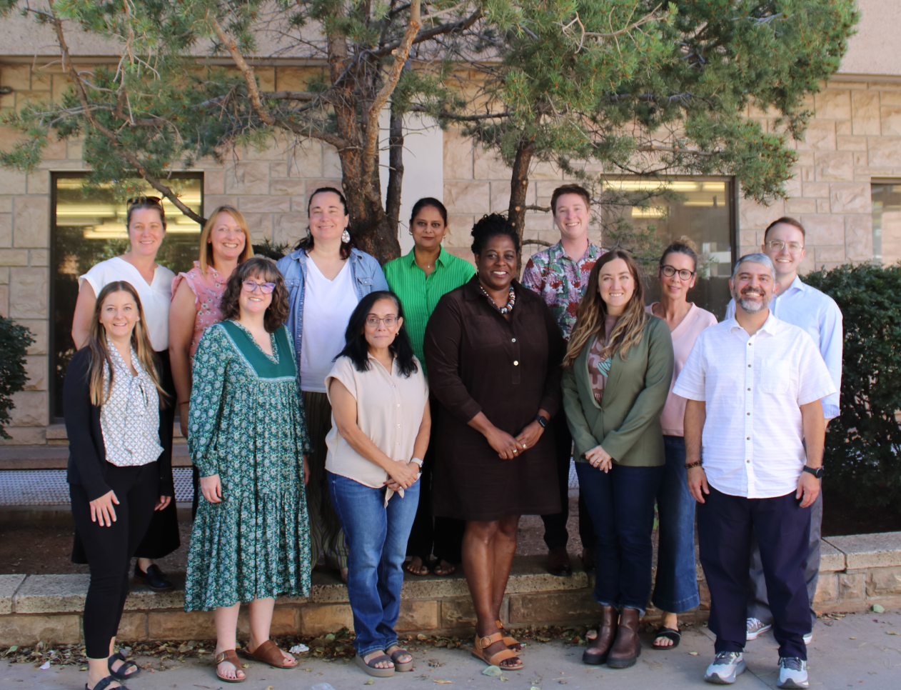 CHS Division of Social Work faculty and staff.