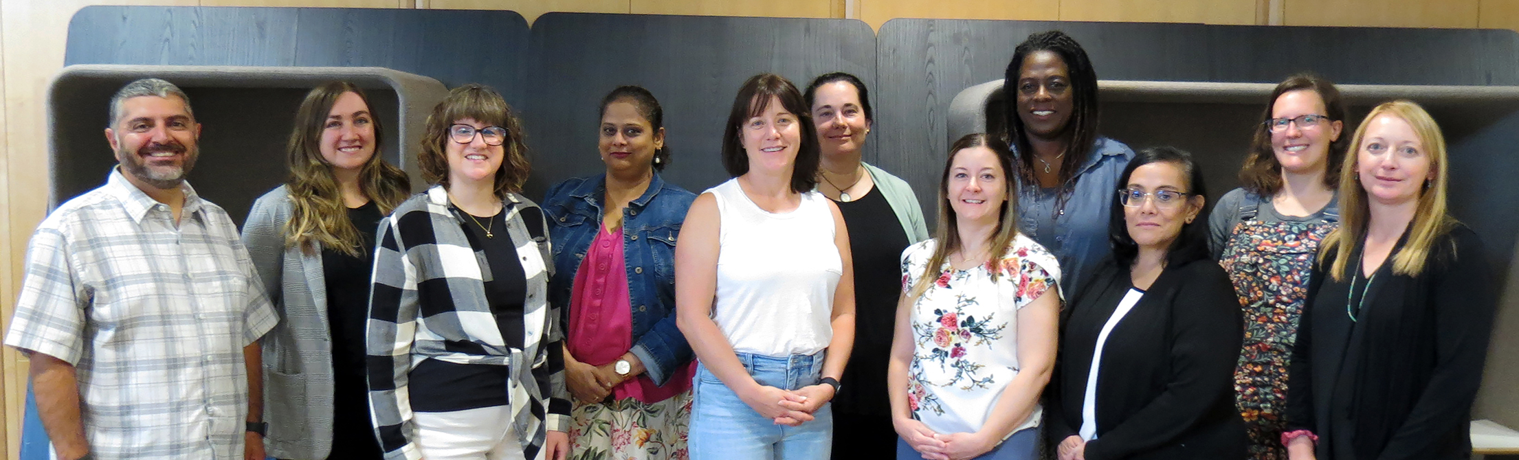 CHS Division of Social Work faculty and staff.
