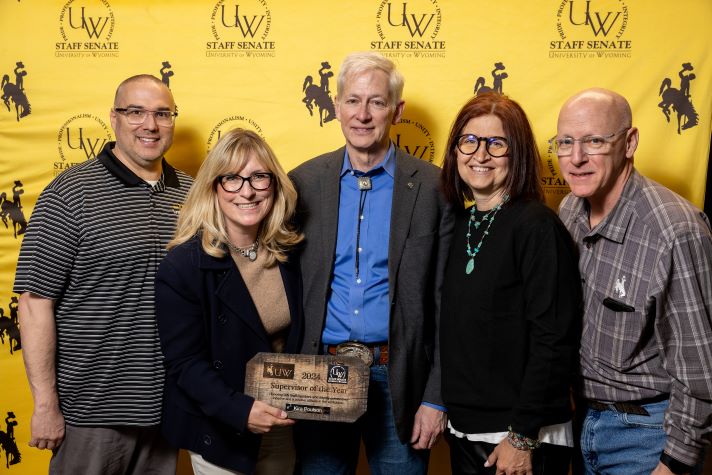 Supervisor of the Year with Friends