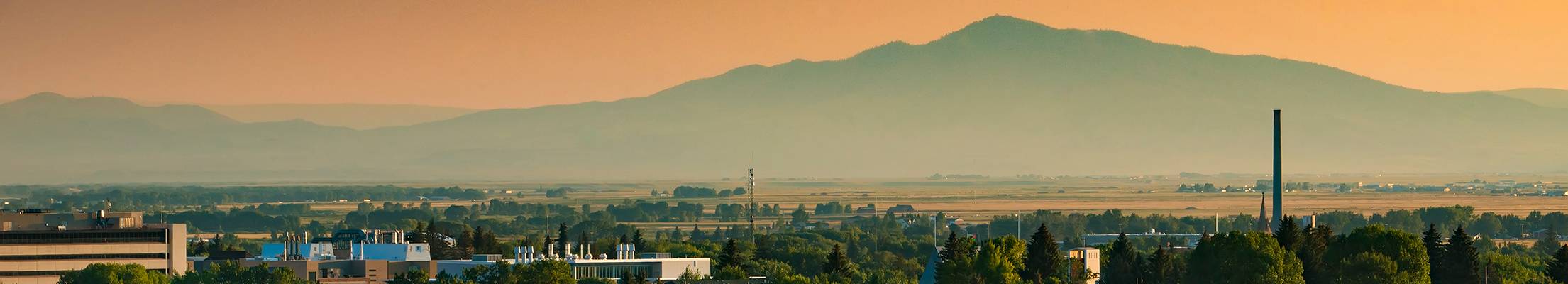 Scenic view of laramie wyoming