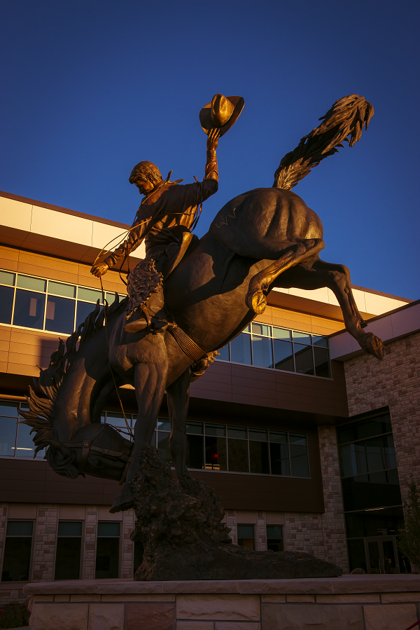 steamboat statue by gateway center