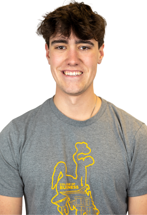 Sam Welsh poses for a photo.